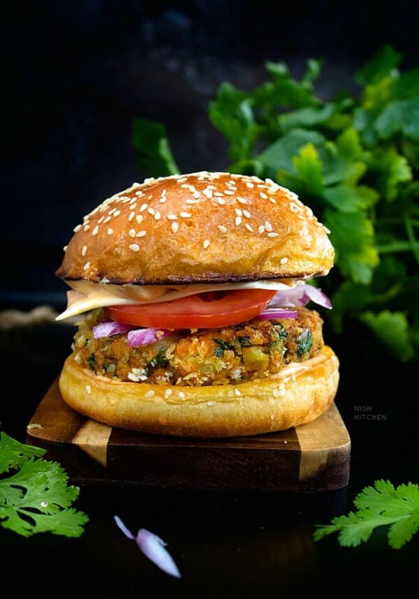 Veggie/Aloo Tikki Burger