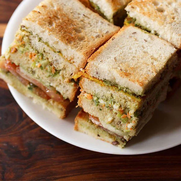 Veg Club Sandwich